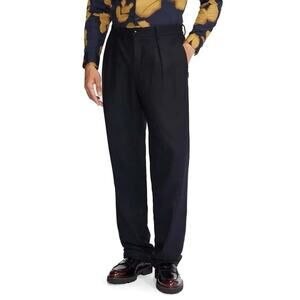 Ted Baker London Scout Franklin Fit Men's Size 34R Navy Wool Blend Trousers NWT